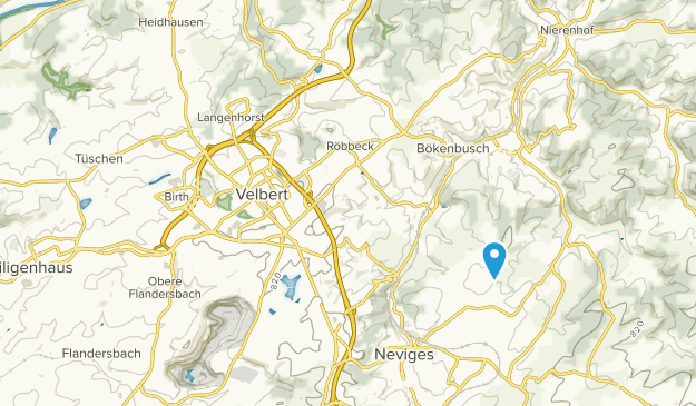 Velbert, Nordrhein-Westfalen Map