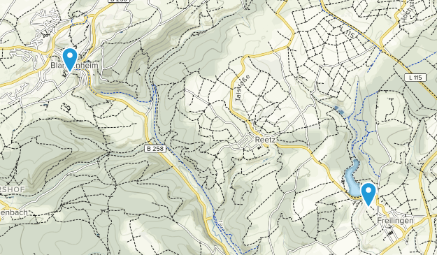 Blankenheim, Rhénanie-du-Nord-Westphalie Map