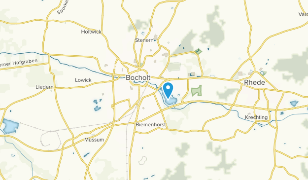 Bocholt, Rhénanie-du-Nord-Westphalie Map