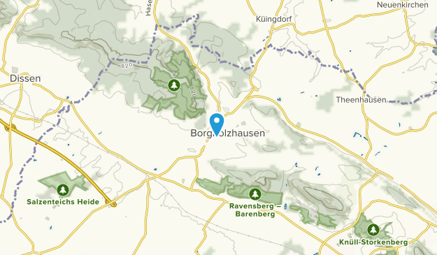 Borgholzhausen, Rhénanie-du-Nord-Westphalie Map