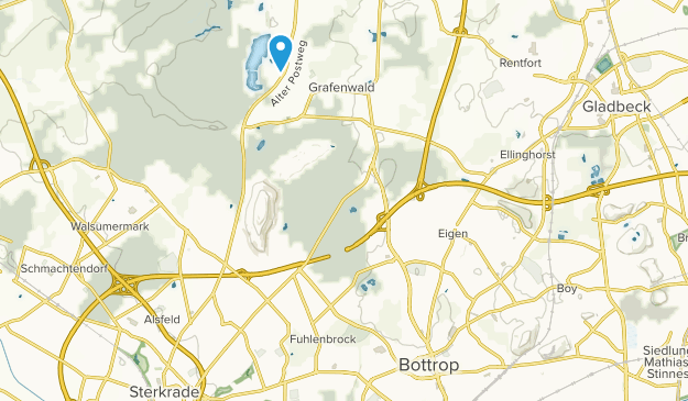 Bottrop, Rhénanie-du-Nord-Westphalie Map
