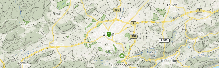 Die besten Routen in der Nähe von Brilon, Nordrhein-Westfalen ...