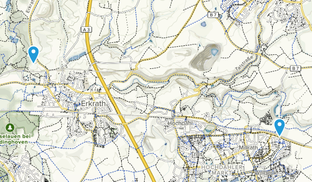 Erkrath, North Rhine-Westphalia Map