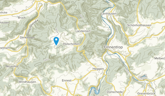 Finnentrop, Renania del Norte-Westfalia Map