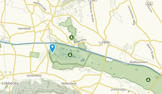 Hille, Rhénanie-du-Nord-Westphalie Map