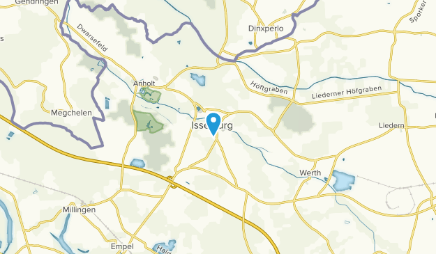 Isselburg, Renania del Norte-Westfalia Map