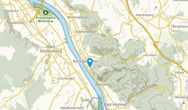 Königswinter, Renania del Norte-Westfalia Map