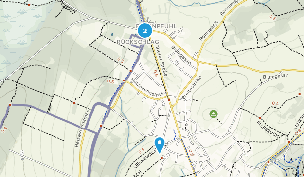Konzen, Rhénanie-du-Nord-Westphalie Map
