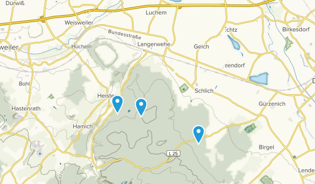 Langerwehe, Rhénanie-du-Nord-Westphalie Map
