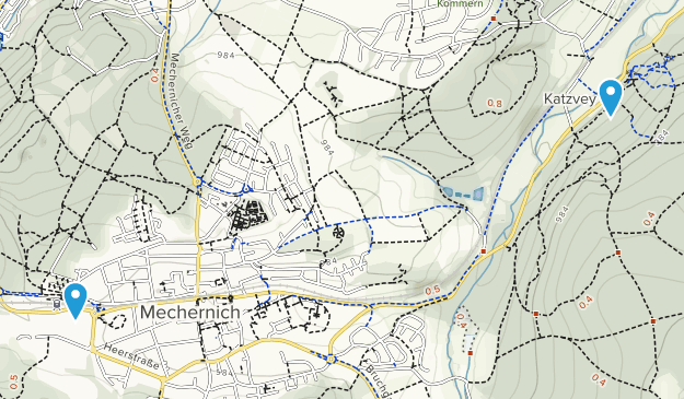 Mechernich, Renania del Norte-Westfalia Map
