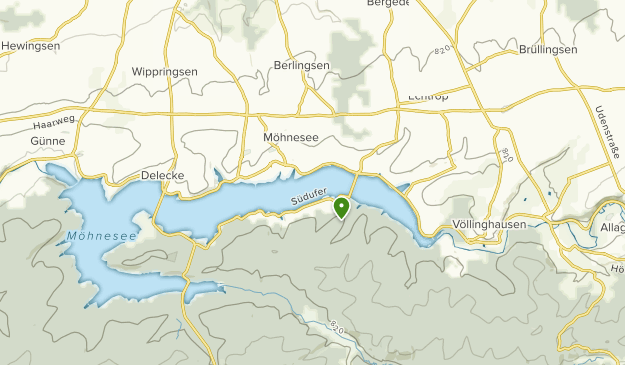 Karte Vom Mohnesee