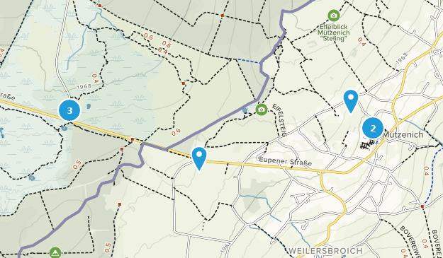 Mützenich, North Rhine-Westphalia Map