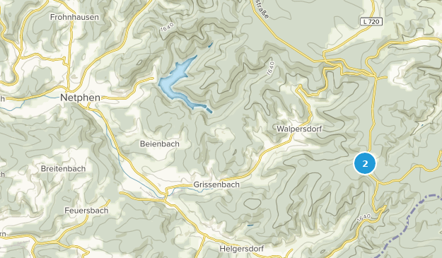 Netphen, Rhénanie-du-Nord-Westphalie Map