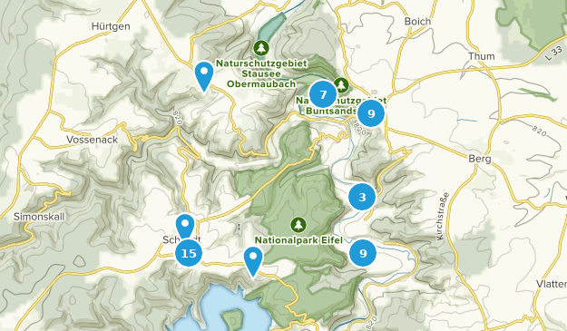 Nideggen, Nordrhein-Westfalen Map