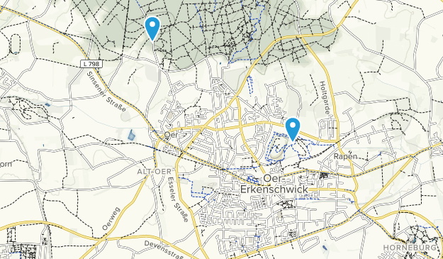 Oer-Erkenschwick, Renania del Norte-Westfalia Map