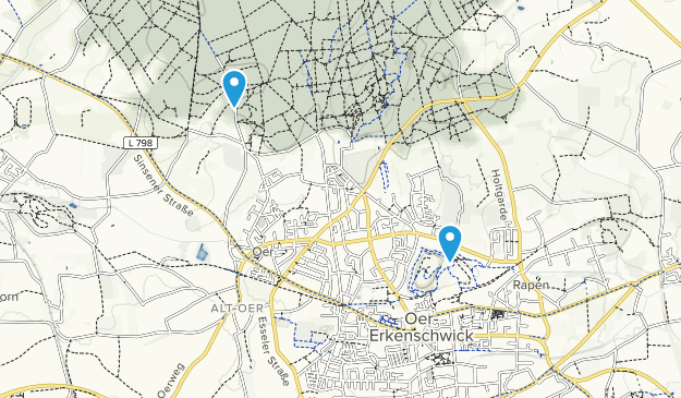 Oer-Erkenschwick, North Rhine-Westphalia Map
