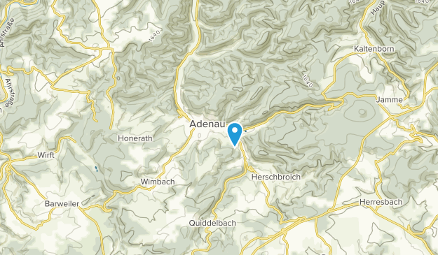 Adenau, Rhineland-Palatinate Map