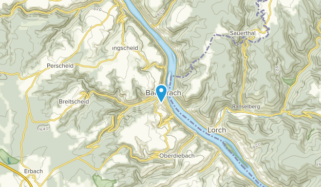 Bacharach, Rhineland-Palatinate Map