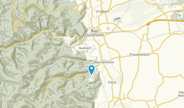 Bad Dürkheim, Rhénanie-Palatinat Map