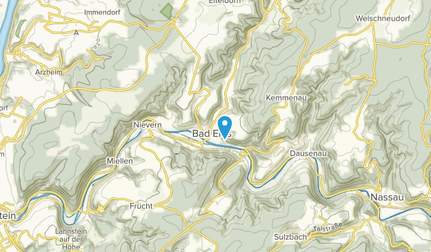 Bad Ems, Rheinland-Pfalz Map