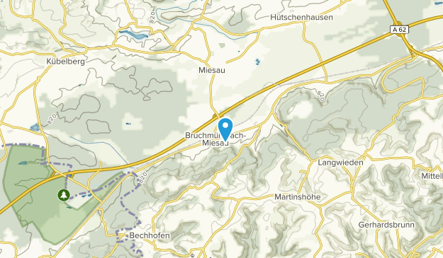 Bruchmühlbach-Miesau, Renania-Palatinado Map