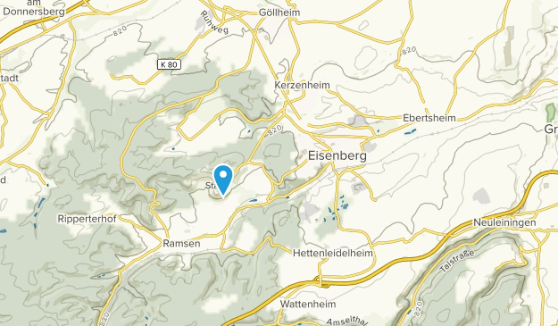 Eisenberg, Rhineland-Palatinate Map