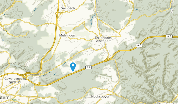 Enkenbach-Alsenborn, Rhénanie-Palatinat Map