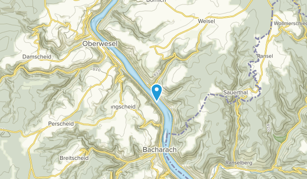 Kaub, Renania-Palatinado Map