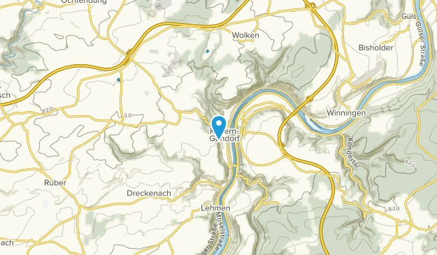 Kobern-Gondorf, Rhénanie-Palatinat Map