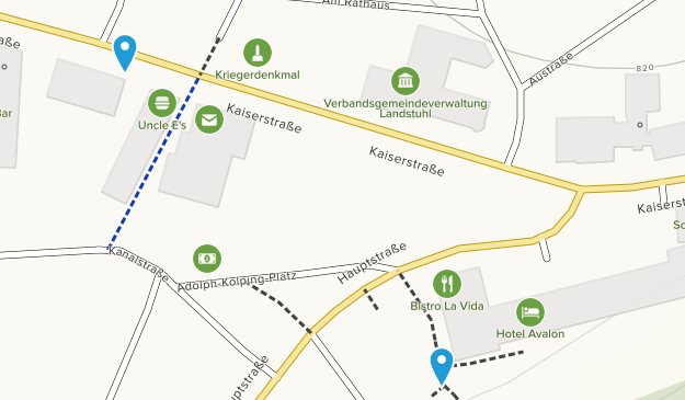 Landstuhl, Rhénanie-Palatinat Map