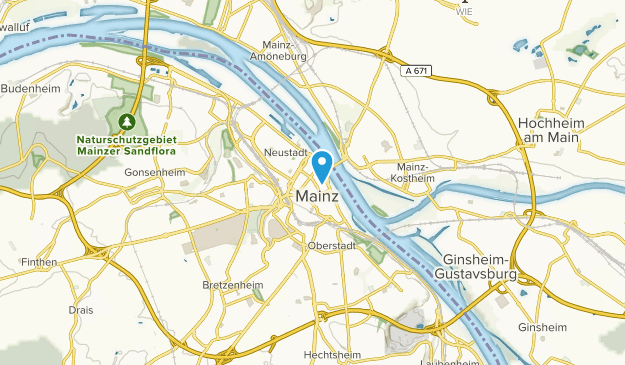 Mainz, Rheinland-Pfalz Map