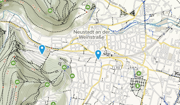 Neustadt an der Weinstraße, Rhineland-Palatinate Map