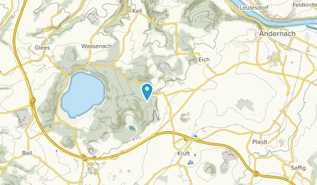 Nickenich, Rheinland-Pfalz Map