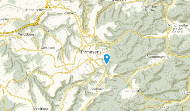 Pirmasens, Rhineland-Palatinate Map