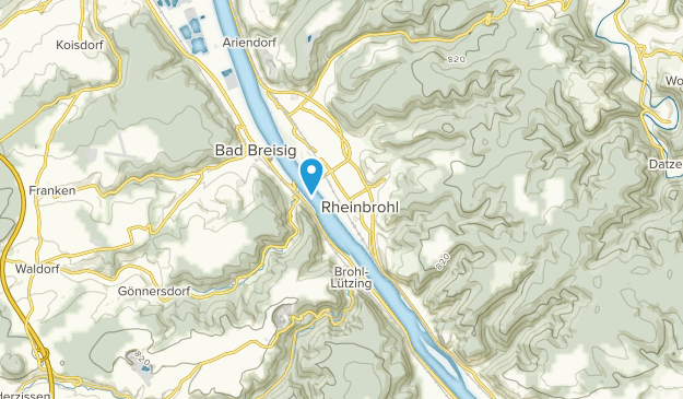 Rheinbrohl, Renania-Palatinado Map