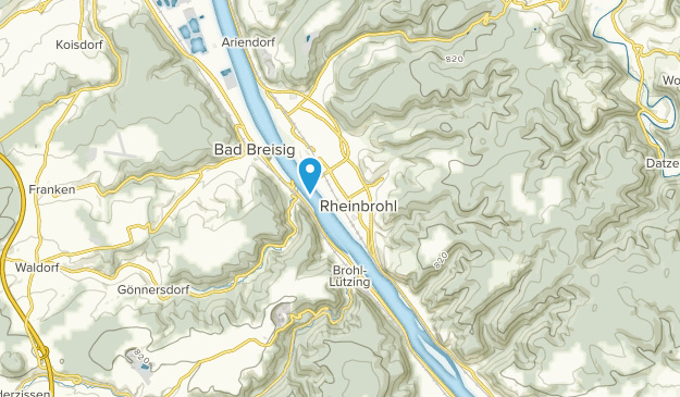 Rheinbrohl, Rhineland-Palatinate Map