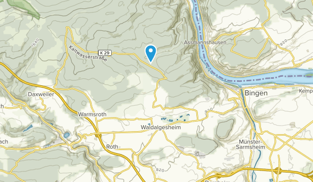 Waldalgesheim, Rheinland-Pfalz Map