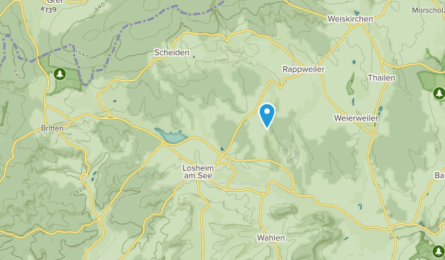 Losheim am See, Saarland Map