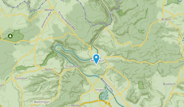 Mettlach, Saarland Map