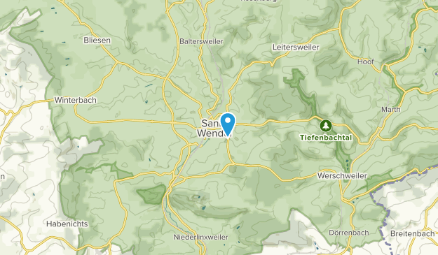 St. Wendel, Sarre Map