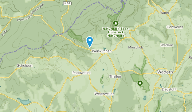 Weiskirchen, Sarre Map