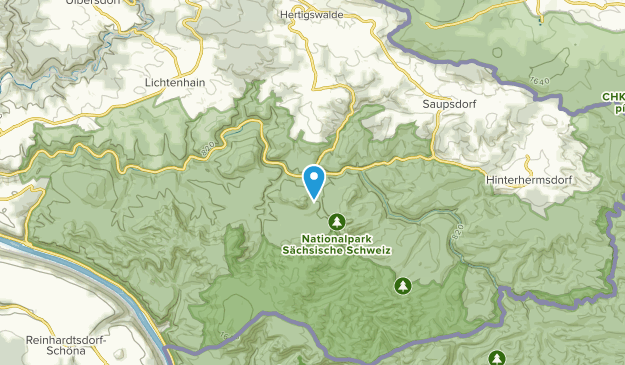 Sächsische Schweiz-Osterzgebirge, Sachsen Map