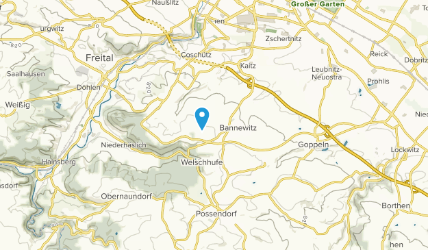 Bannewitz, Sachsen Map