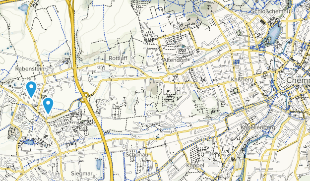 Chemnitz, Sachsen Map