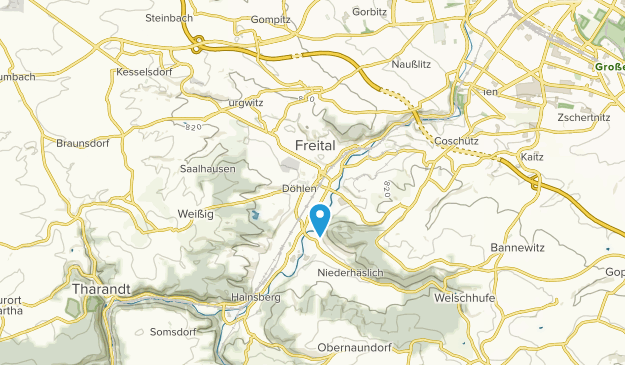 Freital, Saxe Map