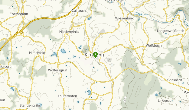 Kirchberg, Saxony Map