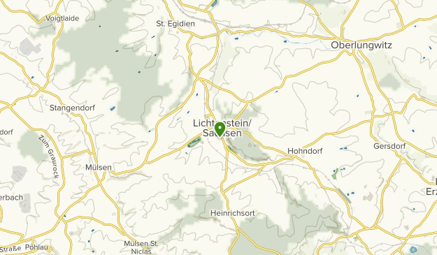 Lichtenstein, Saxony Map