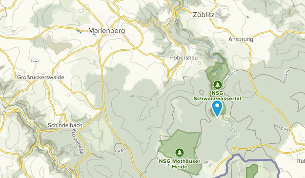 Marienberg, Sachsen Map