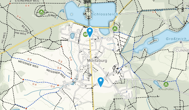 Moritzburg, Sajonia Map