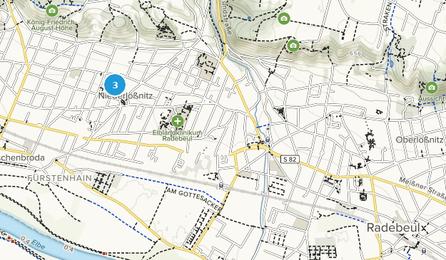 Radebeul, Sachsen Map